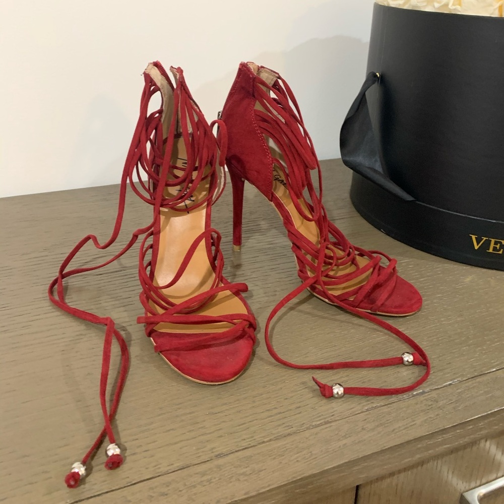 Nasty Gal strappy heels